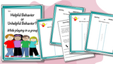 Cooperation Behaviors | Differentiated Social Skills Activities For K-5th