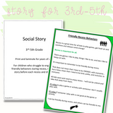 Recess Behaviors | Differentiated Social Skills Activities For K-5th