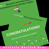 Asking Questions | Animated PowerPoint Slideshow Activity