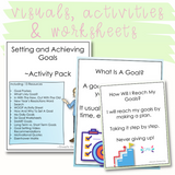 'Setting Goals' Activity Pack
