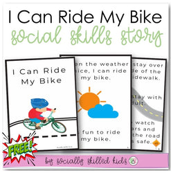 I Can Ride My Bike | Social Skills Story | Freebie