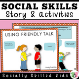 Social Skills Stories And Activities | Pack 1 | Kind Behaviors | For 1-5th