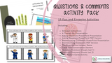 'Questions and Comments' Activity Pack