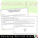 Problem Sizes | Matching  Emotions and Reactions