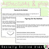 EMOTIONS | Figuring Out My Emotions | SEL ACTIVITIES For Elementary