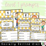 "WH" Question Prompts Set 2