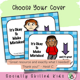 It's Okay To Make Mistakes -Social Skills Story and Activities - Featuring Boys