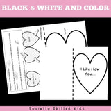 Valentine's Day Compliment Hearts Craftivity | Freebie