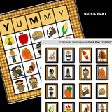Thanksgiving  BINGO | Differentiated For K-5th Grade