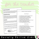 "WH" Question Prompts | Fall/Thanksgiving and Halloween Themed | Bundle