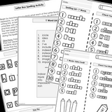 Modified Spelling Activities | Featuring 'i' Words | For 4th Grade