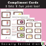 Valentine's Day Friendship Pack | Giving Compliments Stories and Activities and Valentine's Day Activities