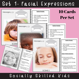 Perspective Taking Photo Activity Cards | Pack 2 | What Are They Feeling? & What Message Are They Sending?