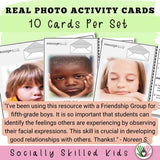 Perspective Taking Photo Activity Cards For Non Verbal Communication  - What Message Are They Sending?