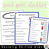 Good Friend & Good Sport Checklists BUNDLE | 24 Differentiated Checklists