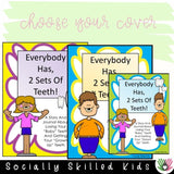 Social Skills Stories And Activities | Pack 4 | Body Awareness | For K-5th