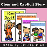 ALL ABOUT ME and my friends | Social Skills Story & Activities