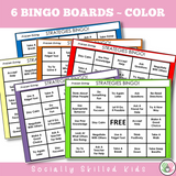 Problem Solving Strategies BINGO and Calm Down Strategies