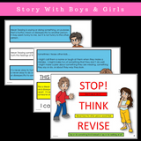 Social Skills Story And Activities | I Can STOP Teasing! | For 3rd-5th | Distance Learning