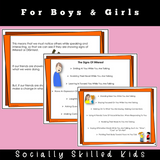 The Signs Of INterest v.s. The Signs Of DISinterest | Social Skills Story and Activities