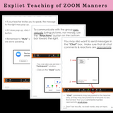 Following Rules And Manners When Using ZOOM | Social Skills Story and Activities