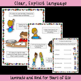 It's Okay To Ask For Help | Social Skills Story and Activities | For K-2nd Grade