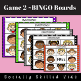 Emotions BINGO | 3x3 Easy Play Differentiated BINGO Boards