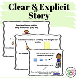 Social Skills Story and Activity | When Small Problems Come My Way, I Will Be 'A'-Okay!