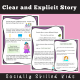 Social Skills Stories And Activities | Pack 2 | Perspective Taking | For 3rd-5th