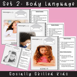 Perspective Taking Photo Activity Cards | Pack 2 | What Are They Feeling? & What Message Are They Sending?