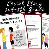 Friendship Behavior Activities | Pack 3 | Personal Space & Problem Solving Behaviors