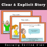 Social Skills Stories And Activities | Pack 1 | Kind Behaviors | For 1-5th