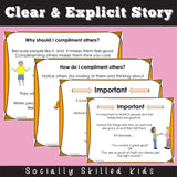 Complimenting Others | Social Skills Story & Activities