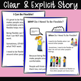 I Can Be Flexible! |  Social Skills Story & Activities For K-2nd Boys and Girls