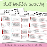 Social Skills Story And Activities | I Can Be Flexible | For 3rd-5th Grade
