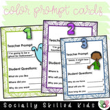 "WH" Question Prompts | Fall/Thanksgiving and Halloween Themed | Bundle