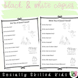 Good Friend Reminders | Differentiated Posters & Worksheets