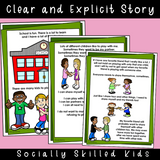 I Can Share Myself With Lots of Friends! || SOCIAL STORY SKILL BUILDER