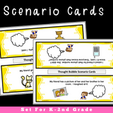 Thought Bubble Scenarios | Perspective Taking Activities For K-5th
