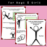 Using Helpful Strategies | Social Skills Story and Activities | For 3rd-5th Grade