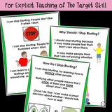I Can Stop Blurting | Social Skills Story and Activities | For Boys and Girls | 3rd-5th Grade