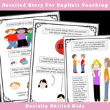 Words And Topics To Avoid Using At School | Social Skills Story & Activities
