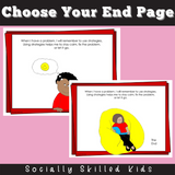 Strategies For Handling Problems | Social Skills Story and Activities | Differentiated For K-5th Grade