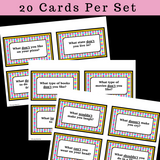 ANSWERING NEGATIVE QUESTIONS | Task Cards | For Elementary