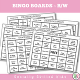 Problem Solving Strategies BINGO and Calm Down Strategies