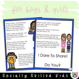 I Dare To Share! | Social Skills Story and Activities|