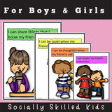 ALL ABOUT ME and my friends | Social Skills Story & Activities