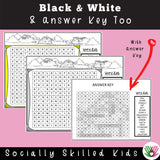 Christmas Themed Word Search | Freebie