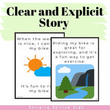 I Can Ride My Bike | Social Skills Story | Freebie
