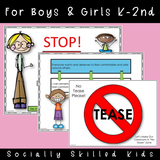 Social Skills Stories And Activities | Pack 5 | Friendship Skills | For K-2nd